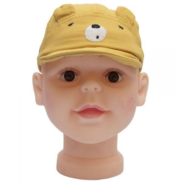 Бейсболка Девилон 517410 р.48 желтый 