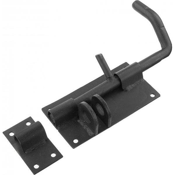 Засув під навісний замок Коло полімерний РМ205 чорний 50 мм