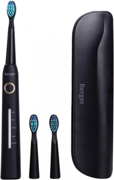 Электрическая зубная щетка Berger TB Optimal Black+Case