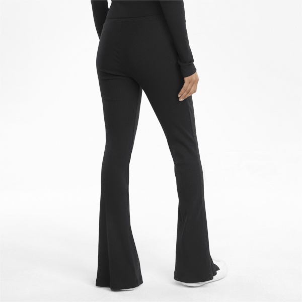 Штани Puma Classics Ribbed Slit Pants 53161401 р. M чорний