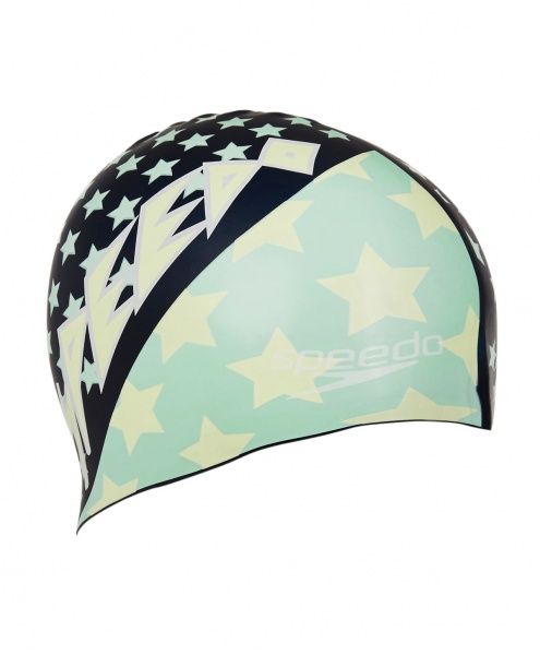 Шапочка для плавания Speedo Moulded Pro 808386B425 one size разноцветный