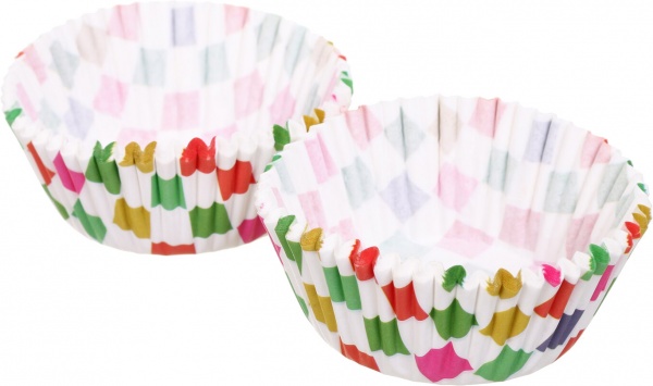 Формочки для кексов 5 см 60 шт. в ассортименте