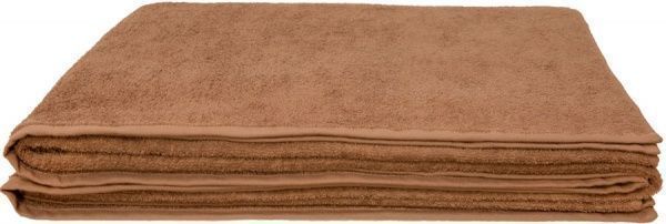 Простынь 150x195 см коричневый Simi 