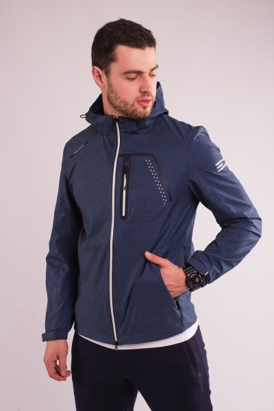 Куртка Avecs AV-70389/18 48 сіро-синій