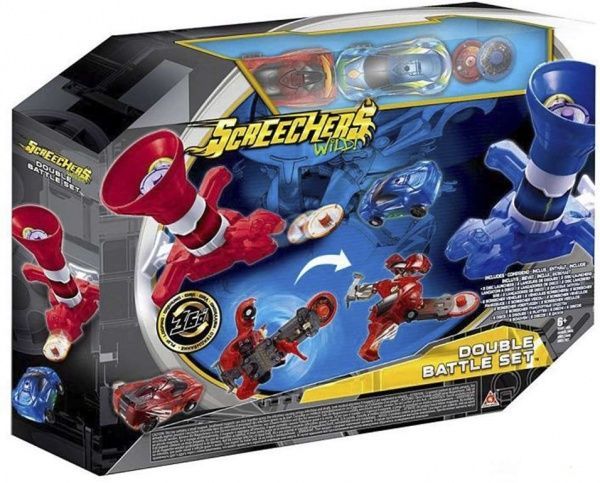 Игровой набор Screechers Wild Двойной удар КНР