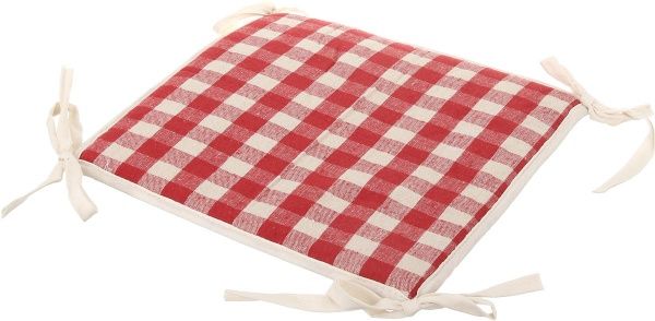 Подушка на стул Red check 32х32х1,5 см UP! (Underprice)