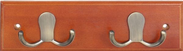 Крючки на планке ІІ тип 2 бронза/орех