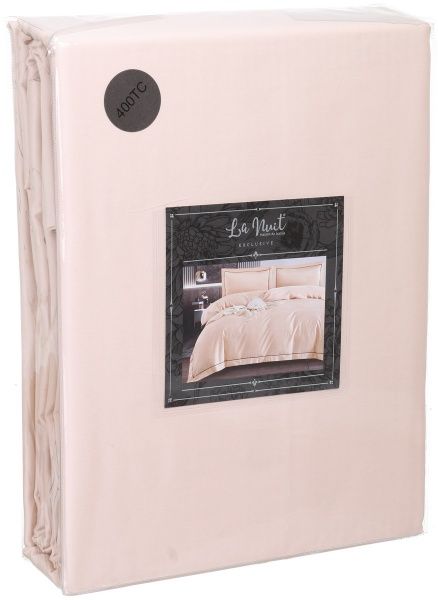Комплект постільної білизни сімейний пудра La Nuit 