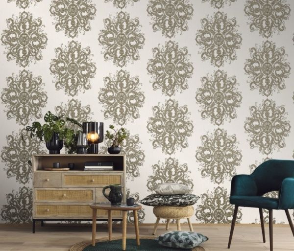 Шпалери вінілові на флізеліновій основі Erismann ELLE 12082-02 1,06x10,05 м 