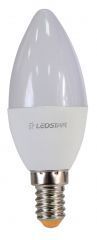 Лампа светодиодная Ledstar 5 Вт C37 мягкая белая E14 220 В 3000 К 102893 