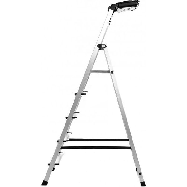 Лестница Krause Secury 5 MultiGrip + емкость пластиковая на 8 л