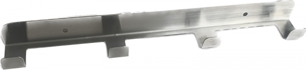 Планка с крючками Steelgroup 313х30х30 мм SG-829