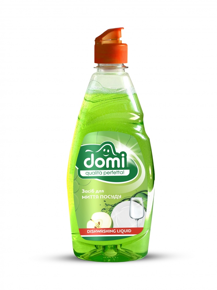 Средство для ручного мытья посуды Domi Яблоко 0,45л
