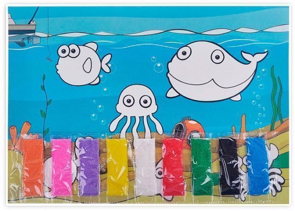 Набор для творчества Genio Kids Картина из песка TP1001