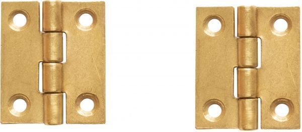 Петля декоративна золото 20х25мм 2 шт. 