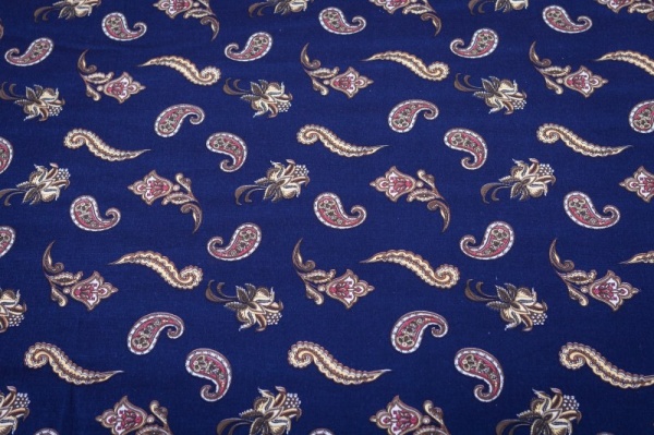 Комплект постельного белья Султан евро темно-синий Rigel 