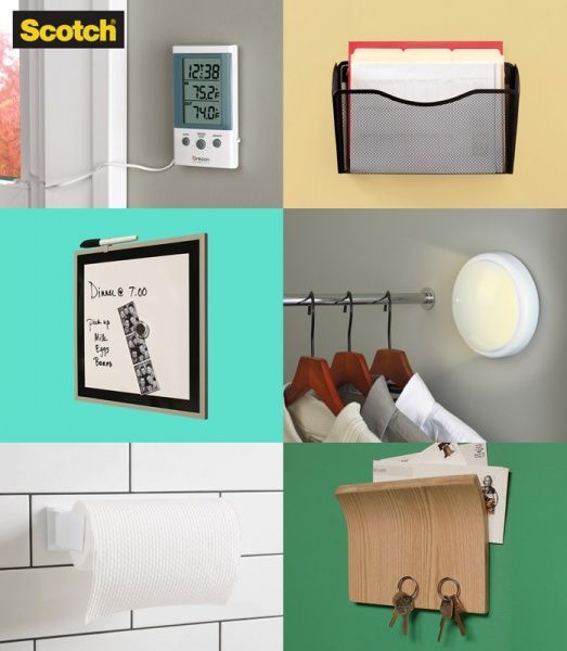 Монтажная двусторонняя лента 3M Scotch-Mount белая 10 мм х 2 м толщина 1,1 мм