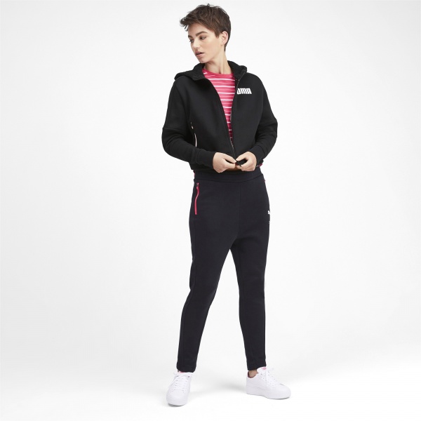 Джемпер Puma NU-TILITY FZ Hoody 58010001 р. XS чорний