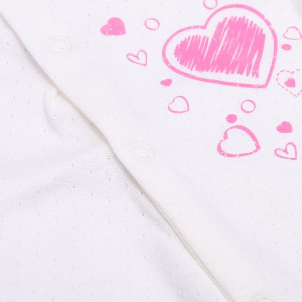 Комбинезон Маленькие люди 120-123 р.74-80 белый 