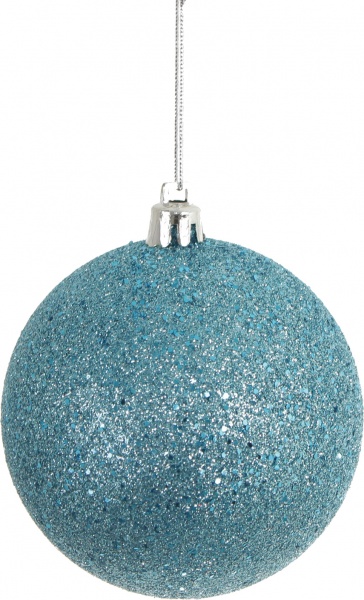 Набор елочных шаров пластиковых Люкс синий d80 мм 75 шт./уп. 