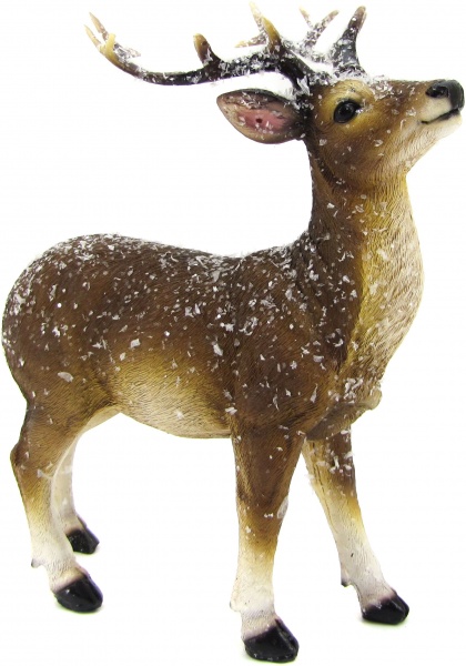 Декоративная новогодняя фигура Zhongyang Economic олень 17x22 см 
