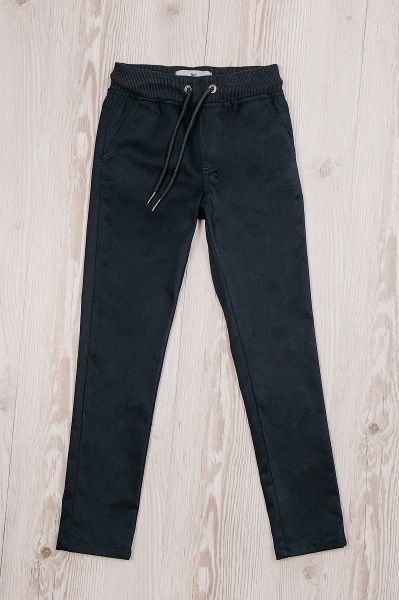 Штаны для мальчиков West-Fashion М Чинос р.134 черный А1202 