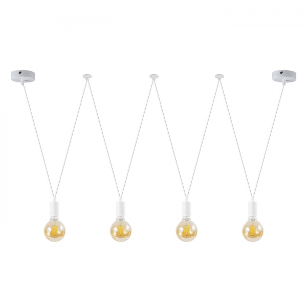 Підвіс Светкомплект EC 104 4x40 Вт E27 білий 