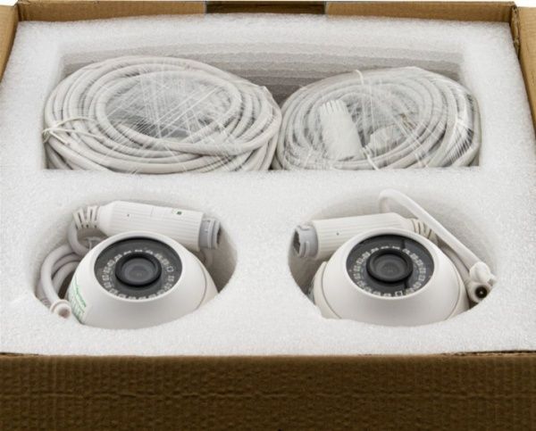 Комплект відеоспостереження GV-IP-K-S33/02 1080P білий 