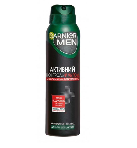 Антиперспирант для мужчин Garnier Men Активний контроль+ 150 мл