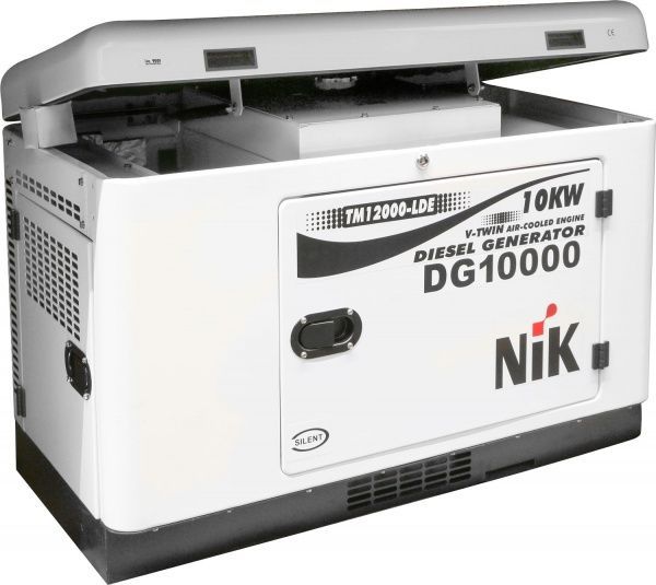 Генератор дизельний NIK DG 10000