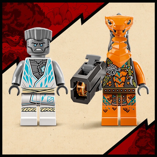 Конструктор LEGO NINJAGO Могутній дракон Зейна EVO 71761