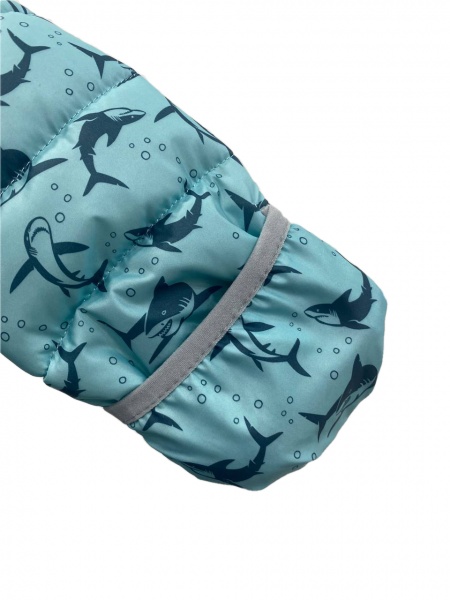 Комбинезон для мальчиков JOIKS Акула голубой р.68–74 KGS-24/2 