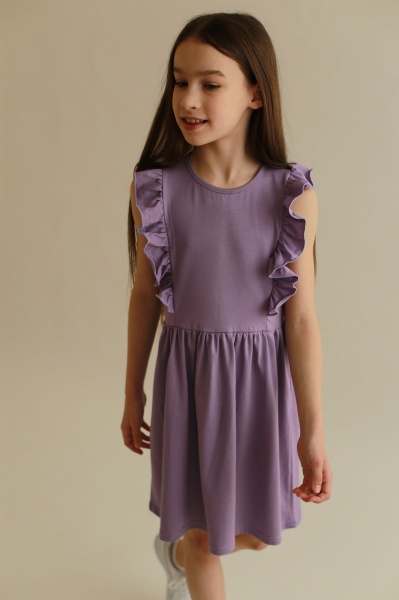 Платье KOSTA р.134–140 фиолетовый 2160-9 