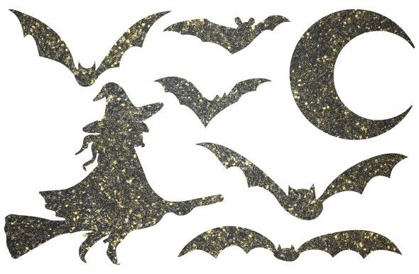 Декор из жидких обоев Хэллоуин 1 Bioplast 1041 