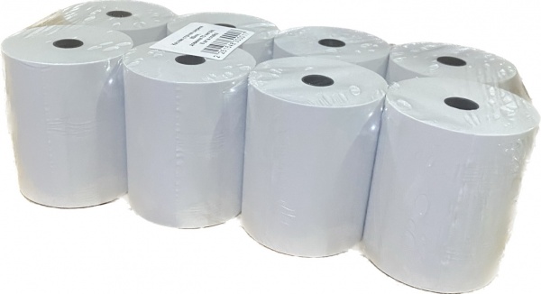 Лента кассовая ширина 80 мм 70 м 8 штук в спайке