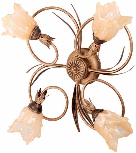 Люстра Геотон НПБ 01-4х60-111 Рома-В847