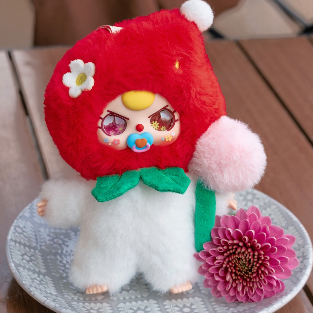 Колекційна м'яка іграшка Pop Top з кільцем Baby Three Весна різнокольоровий CRP2603