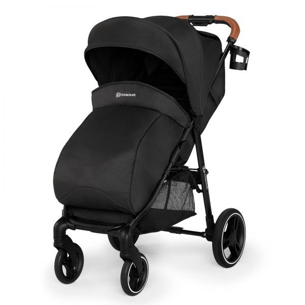 Коляска прогулянкова Kinderkraft Grande 2020 чорна KKWGRANBLK000N 