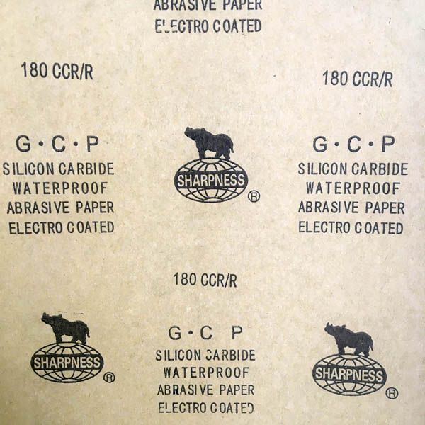 Наждачний папір P180 для вологого шліфування 4 шт. 235931