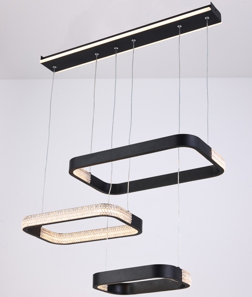 Светильник светодиодный Hopfen с пультом ДУ 135 Вт черный 3000-6000 К SCHWARZ 135 SP BK 