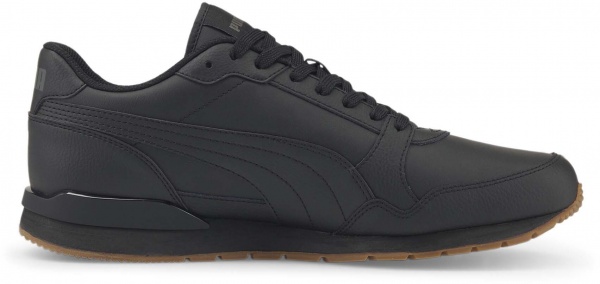 Кроссовки Puma ST RUNNER V3 L PUMA BLACK-PUMA BLACK-GUM 38485504 р.40 черный