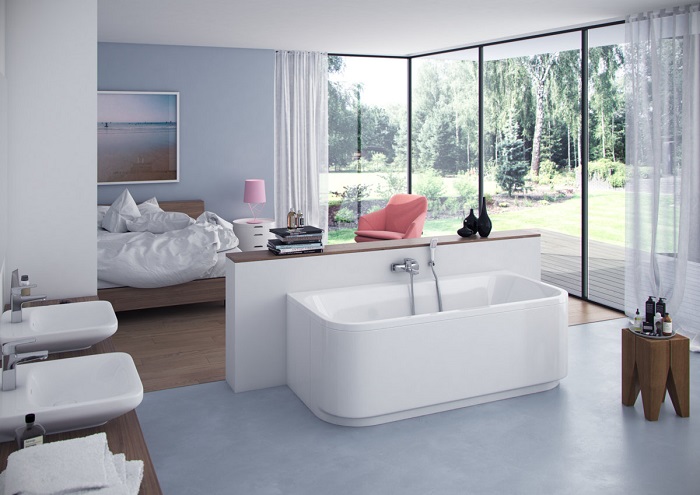 Ванна акриловая Excellent Oceana Arana 180х80 см с панелью WAEX.ARA18WH-SET без ножек