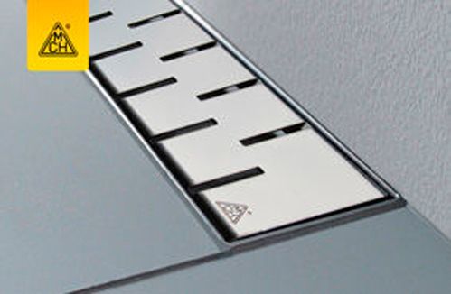 Душевой канал MCH 750 мм с полированной решеткой Медиум