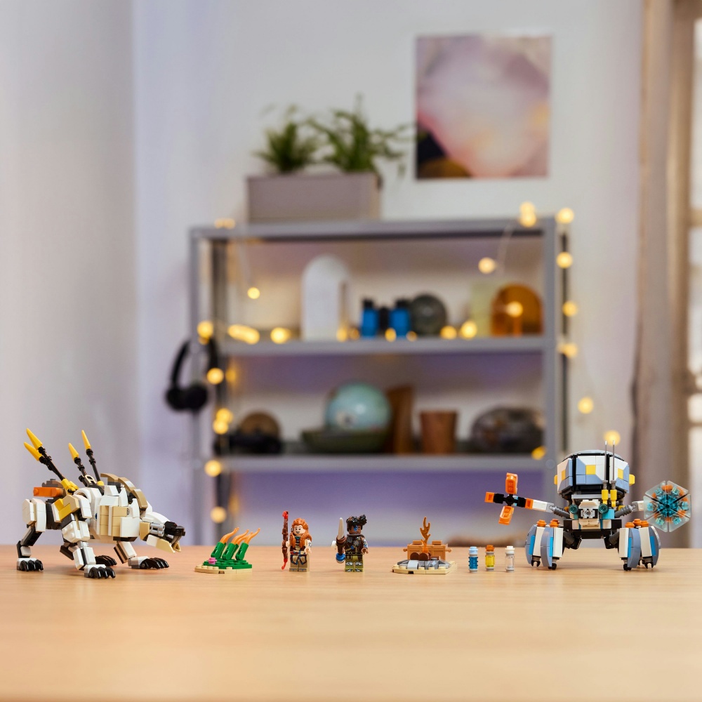 Конструктор LEGO Horizon Adventures Aloy и Varl против Shell-Walker и Sawtooth 77037