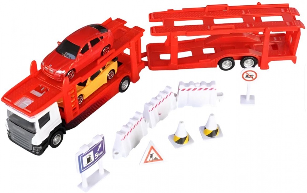 Ігровий набір TechnoDrive 1:43 Автоперевізник Scania 250415U