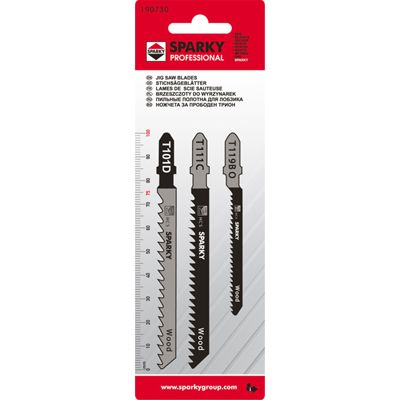 Набор полотен для лобзика Sparky 20009500914 3 шт