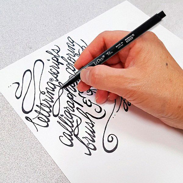 Маркер Marvy пензель LePen Flex 4800004 зелений 