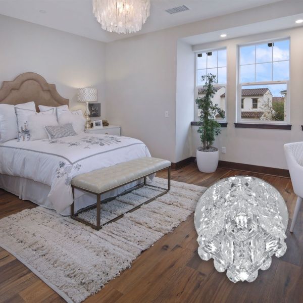 Светильник точечный LightMaster с RGB-подсветкой 35 Вт G9 прозрачный CL1058 