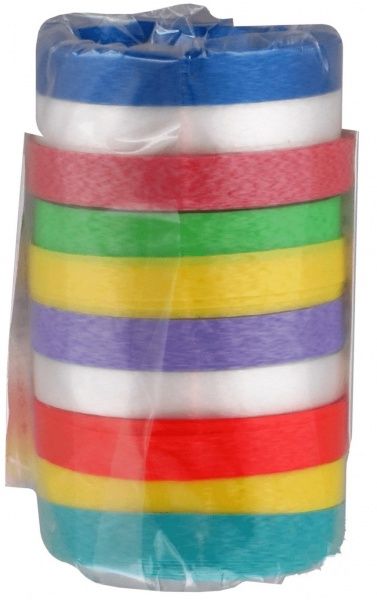 Серпантин різнокольоровий пластиковий