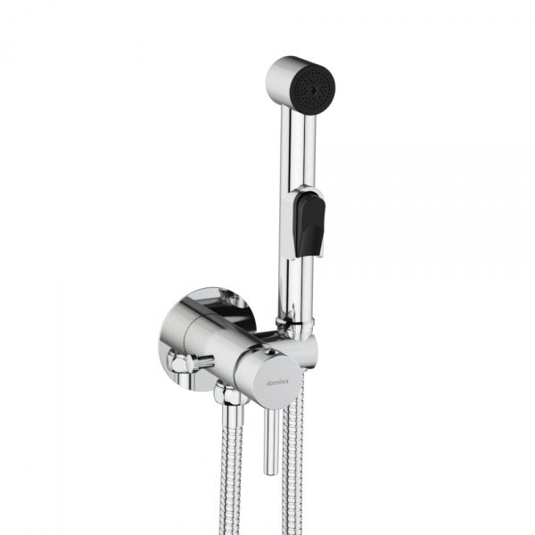 Змішувач Damixa Option 211000000 з гігієнічним душем і утримувачем